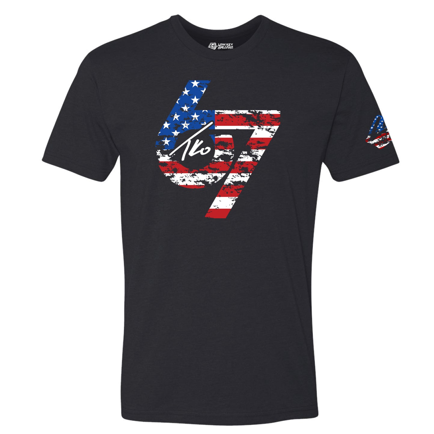The "TK 67 USA" Limited Edition Tee - Red, White, and Buckets!