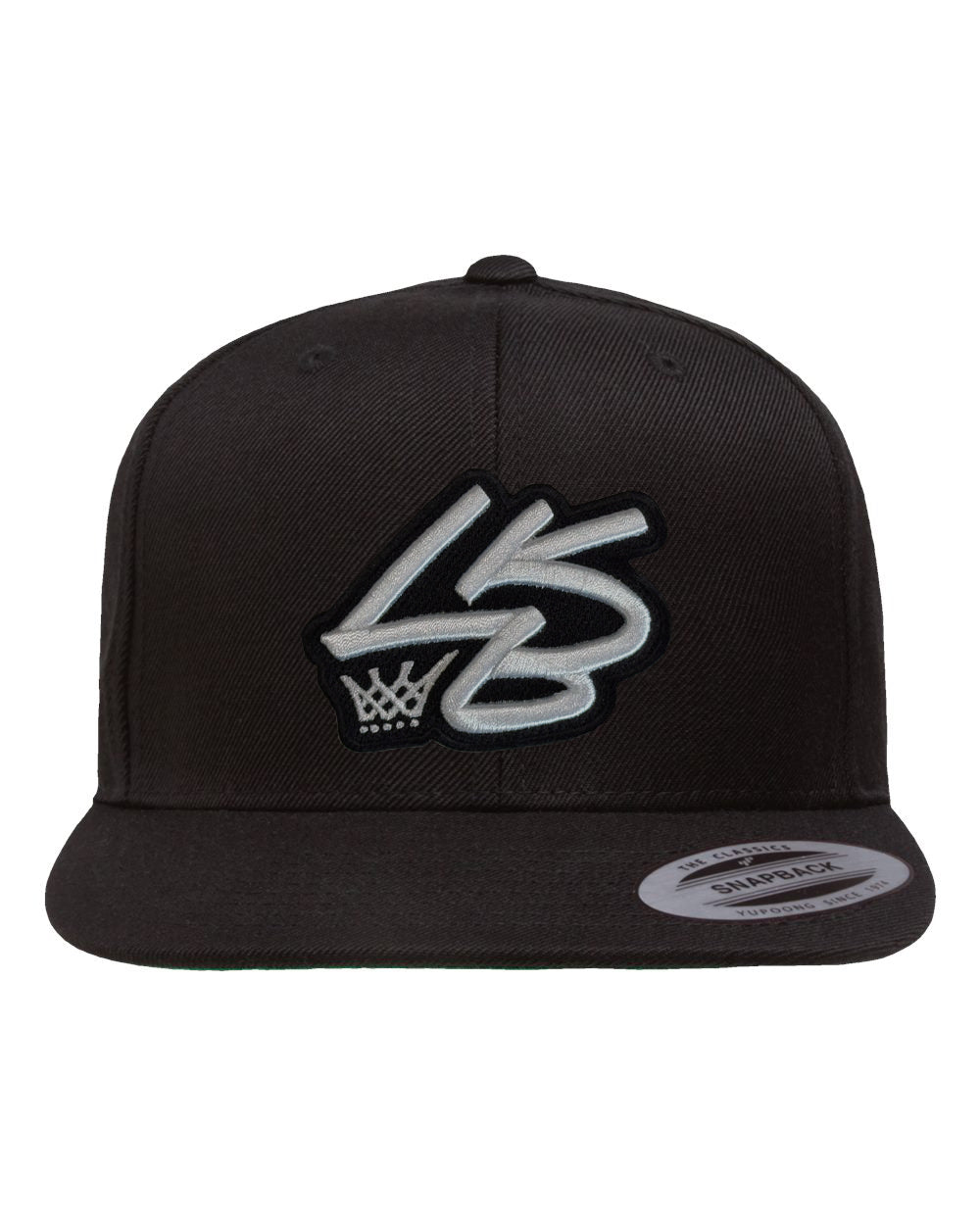 LKB Thick Stitch Logo Hat — Flat Bill Snapback