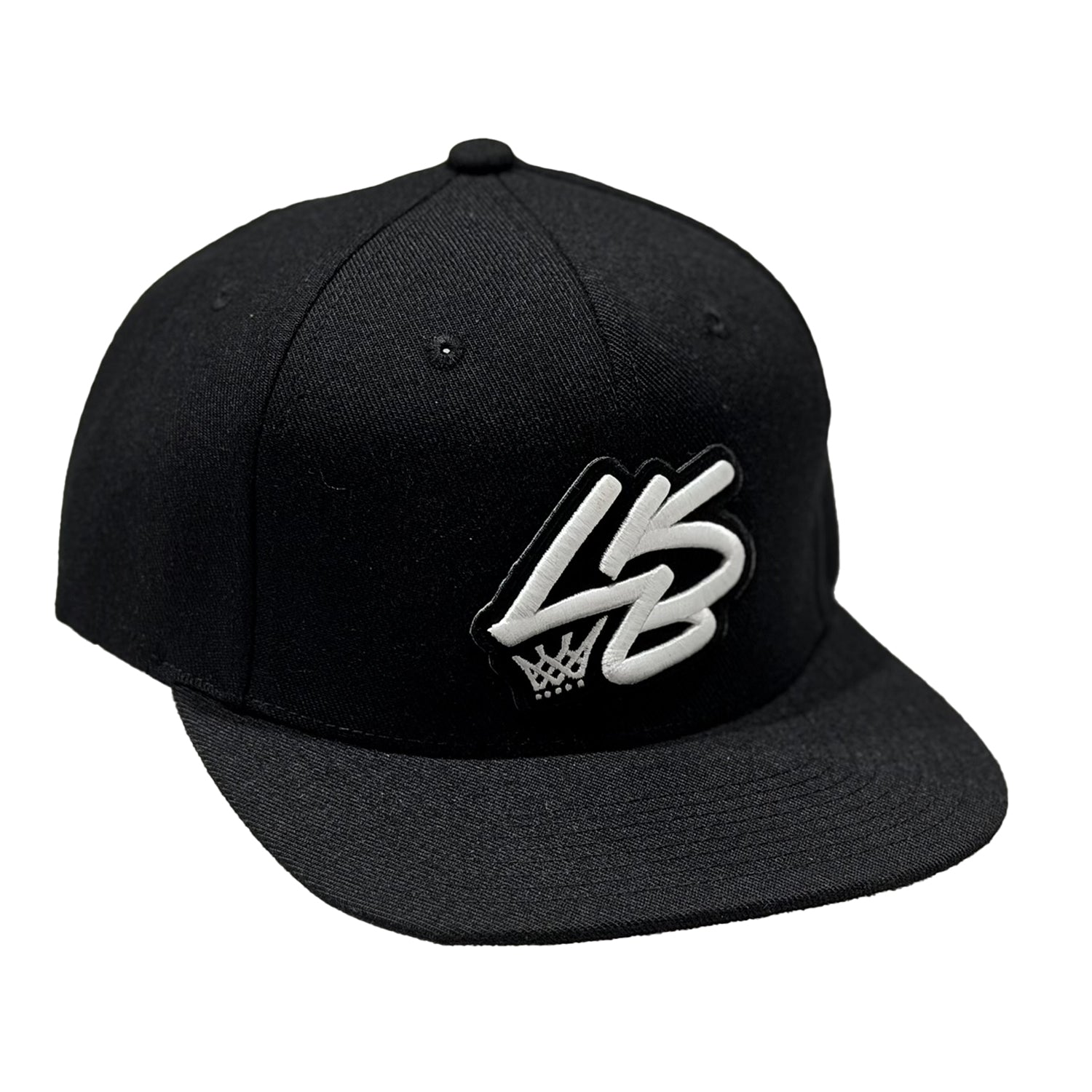LKB Thick Stitch Logo Hat — Flat Bill Snapback